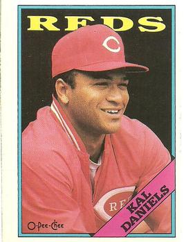 1988 O-Pee-Chee Baseball Cards 053      Kal Daniels